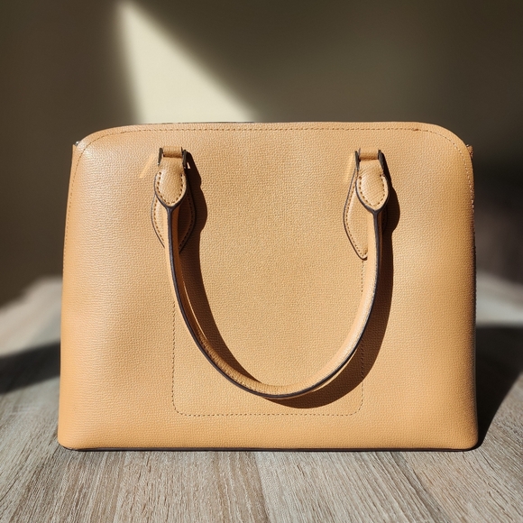 Kate Spade Darcy Large Satchel Classic Saddle Color - Picture 2 of 10